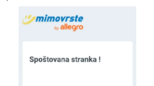 Exemplo visual de SMS de phishing usado para ilustrar um link suspeito