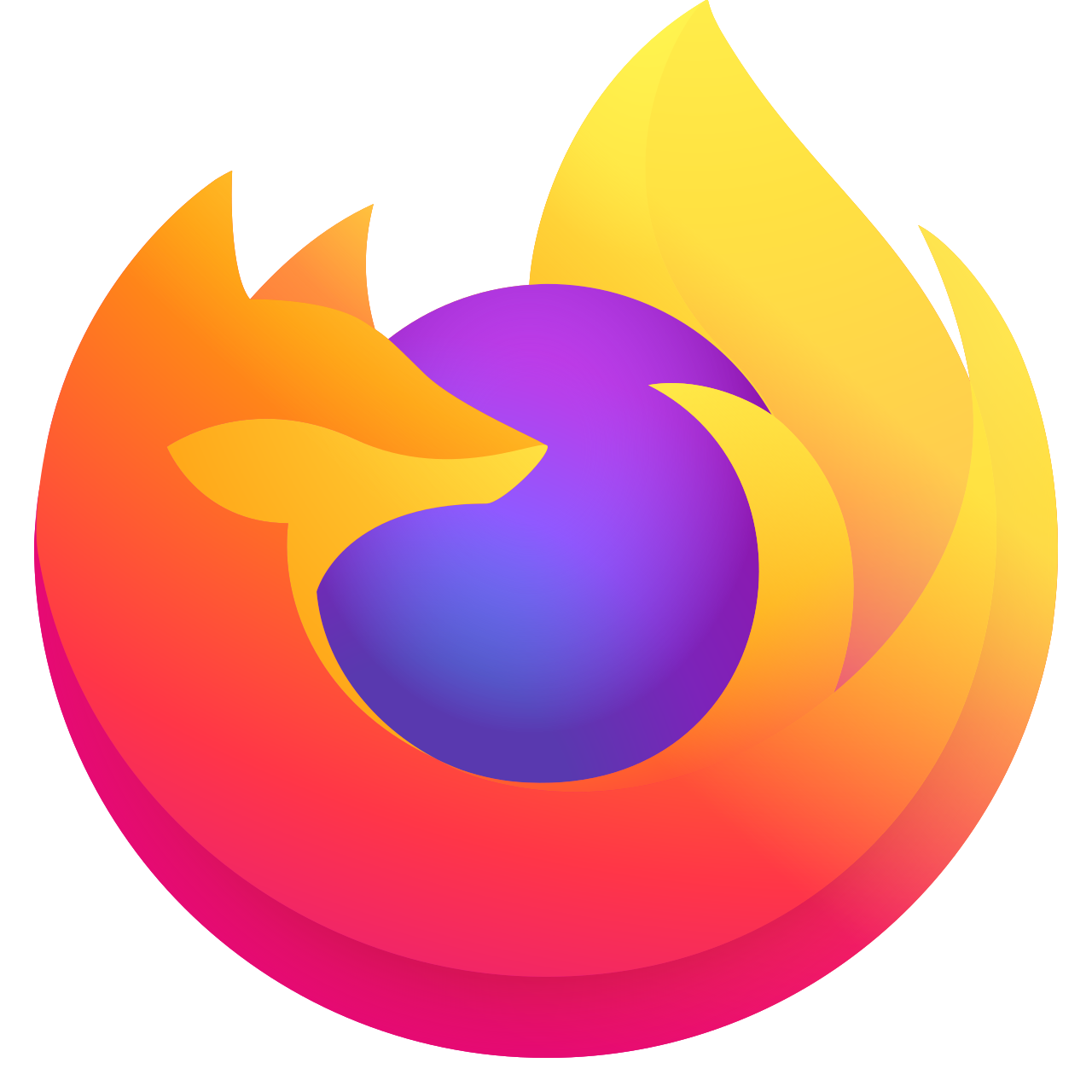Logotipo do Firefox ao lado da tela de configurações de DNS seguro no navegador