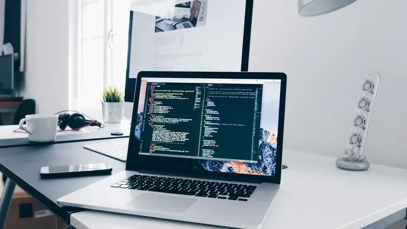 Código em um notebook usado para ilustrar um workflow de integração contínua no GitHub