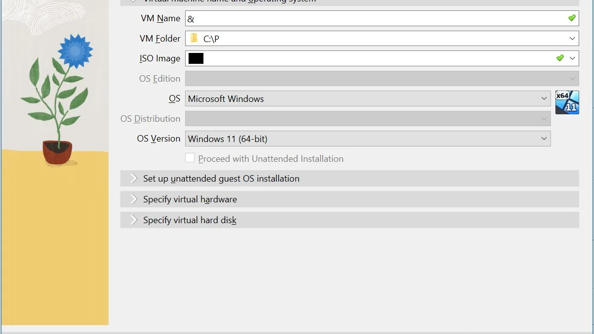 Área de trabalho virtualizada exibida no VirtualBox como exemplo de isolamento entre ambientes