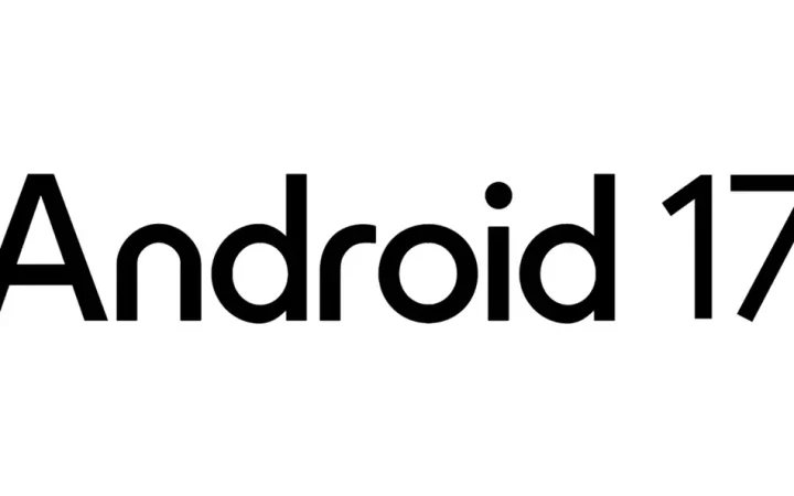 Android 17 em fundo branco