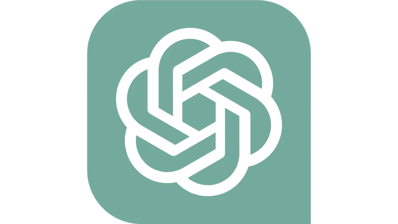 Logotipo do ChatGPT em fundo verde claro
