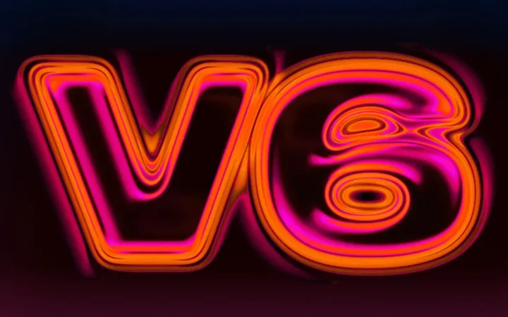 Imagem destacada do Suno v6, com o logotipo v6 em cores neon.