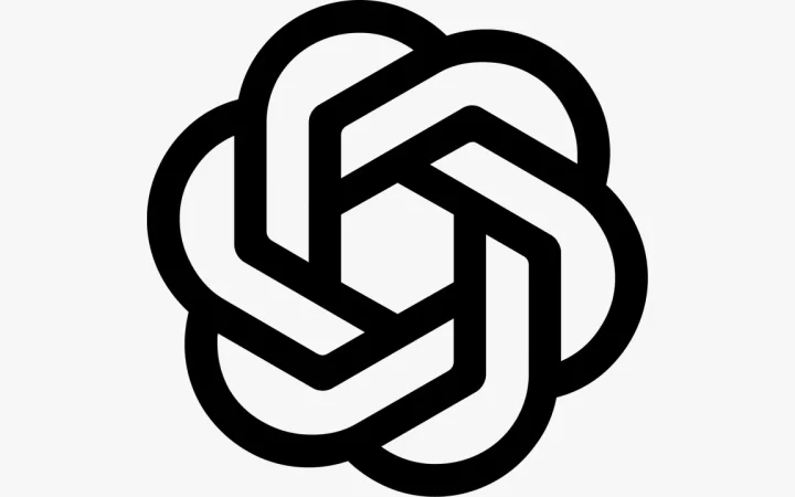 Logotipo oficial da OpenAI, associado ao ChatGPT Go