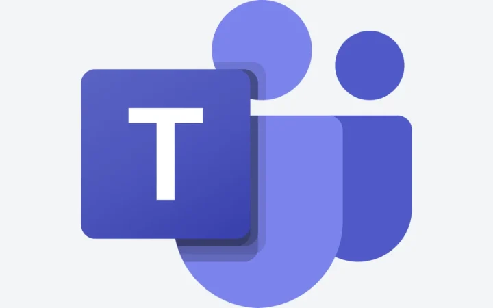 Logotipo do Microsoft Teams em fundo claro