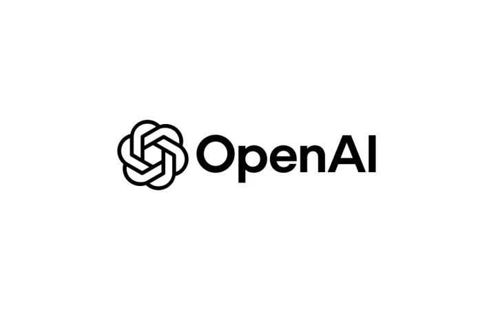 Logotipo da OpenAI, empresa que anunciou o Data agent no ChatGPT Work.